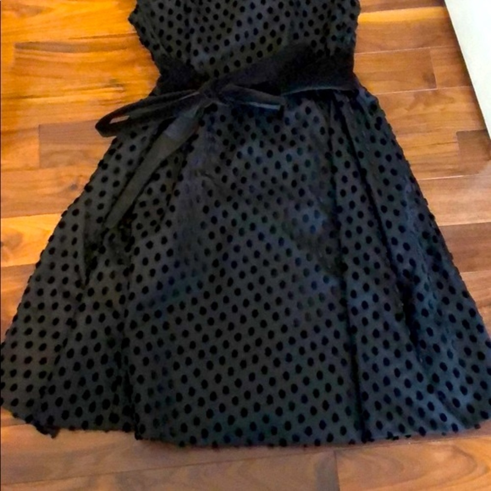 Marc by Marc flocked velvet dot dress - Picture 3 of 5